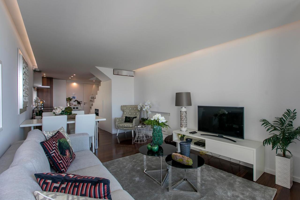 Lovelystay - Luxury 2Br Duplex Apartment In Foz بورتو المظهر الخارجي الصورة